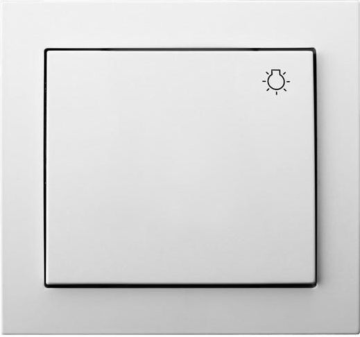 Ospel Łącznik światło Kier pojedynczy zwierny biały (ŁP-5W/00)