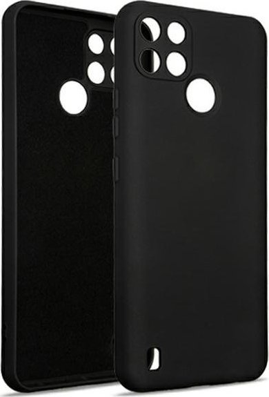Beline Beline Etui Silicone Realme C25Y 2021 czarny/black