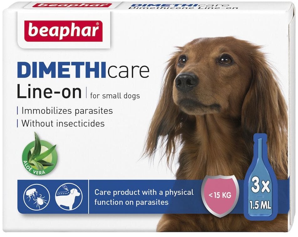 Beaphar Flea & Tick Line On (Dimethicone) Small Dog
