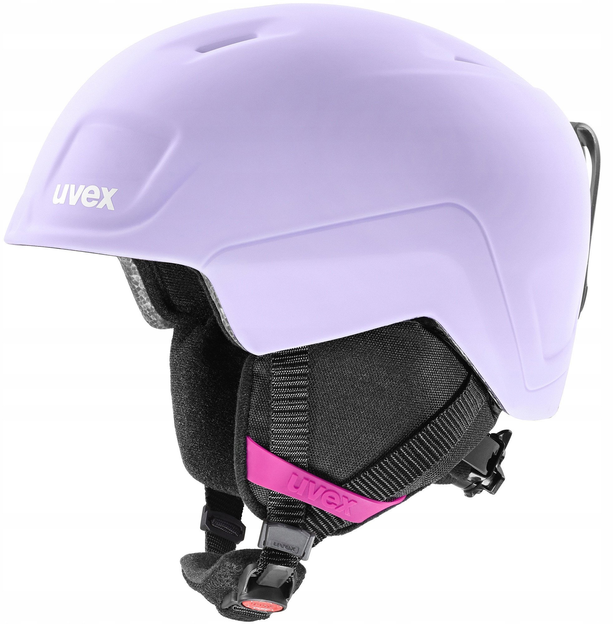 Slidinėjimo šalmas Uvex heyya pro, rožinis
