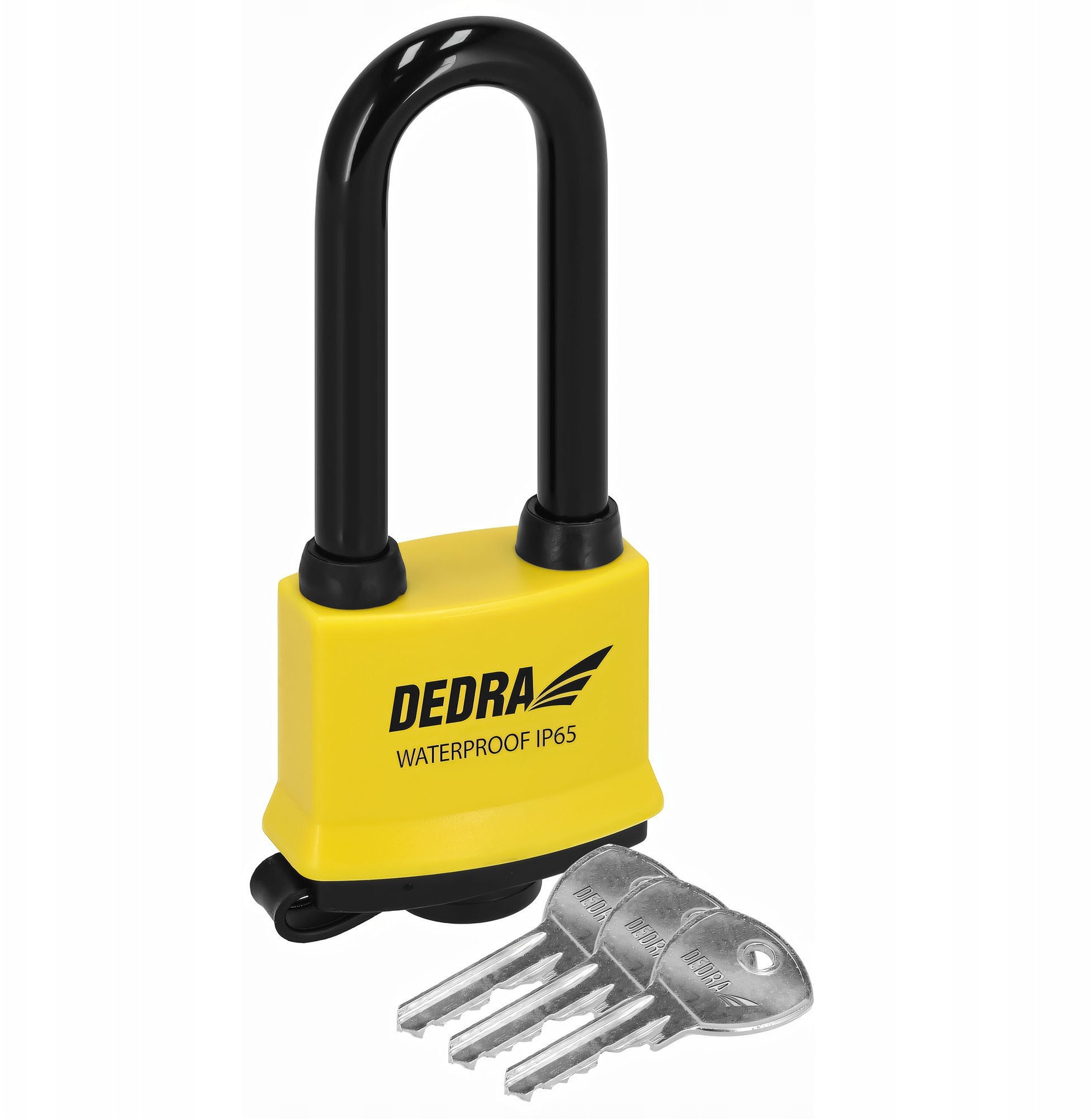 Kłódka wodoodporna w osłonie 45mm z długim jarzmem