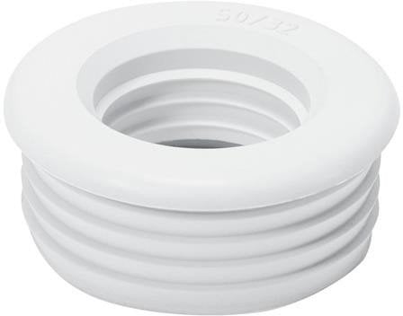 RUBBER TRANSITION D50X32 MM WHITE
