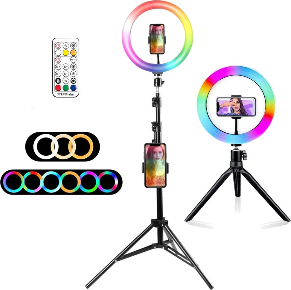 Lampa pierścieniowa Mozos MLM-RING-RGB LED 26cm