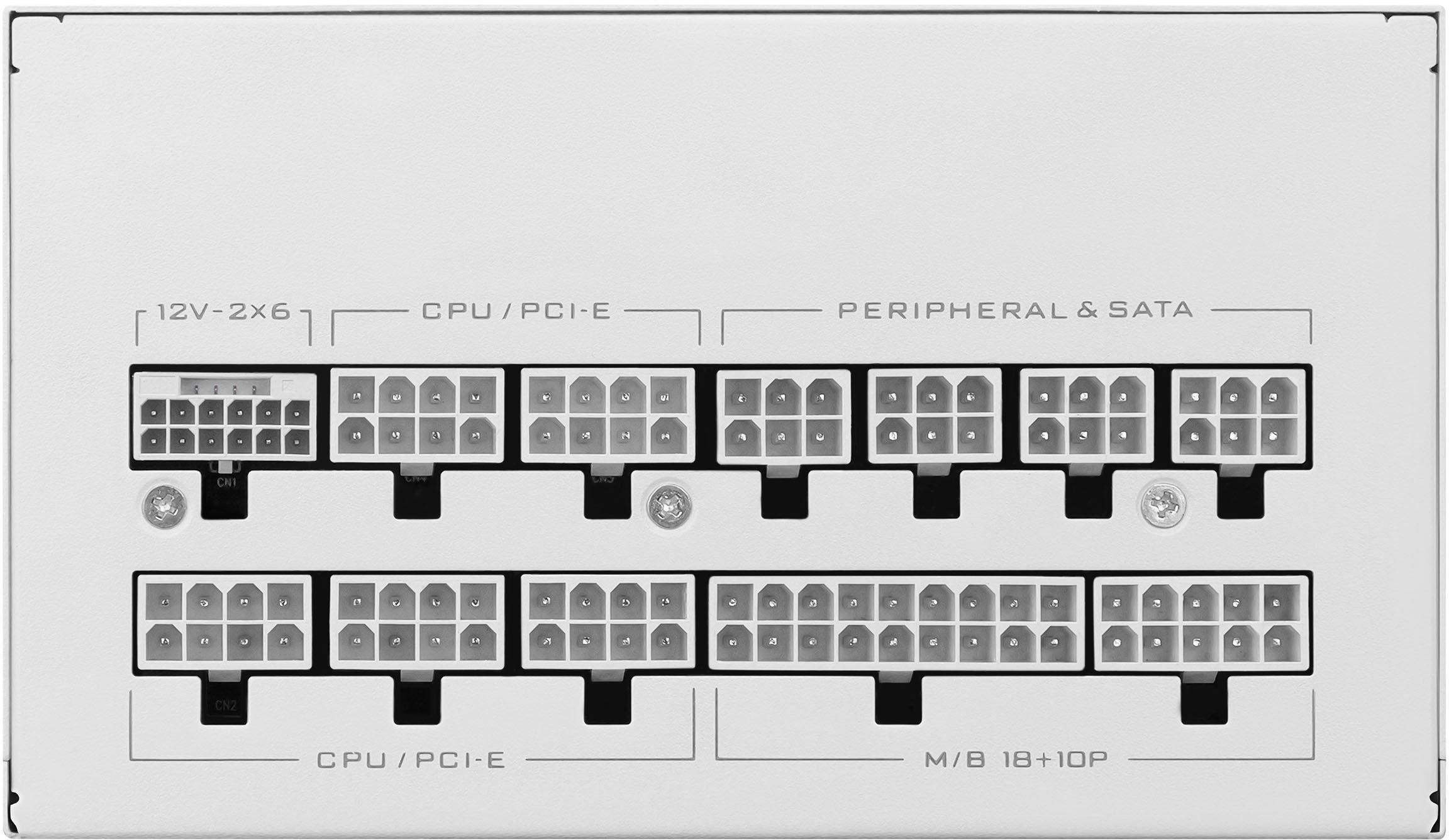 Zasilacz Lian Li SX Series 80 PLUS Platinum Zasilacz, w pełni modularny, PCIe 5.1, ATX 3.1 - 850 Watt, biały