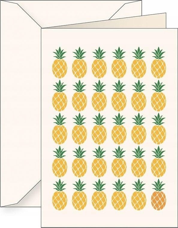 Tassotti Karnet B6 + koperta 5992 Ananasy