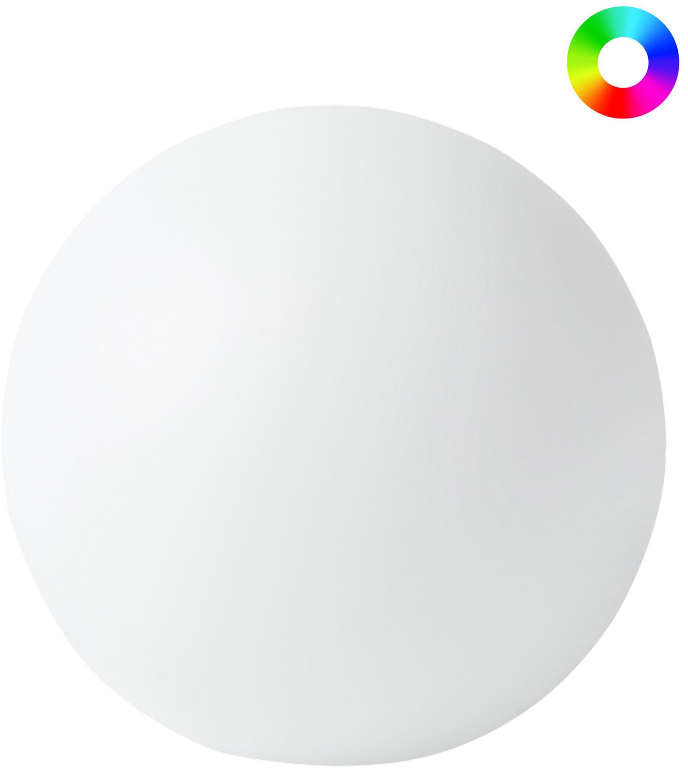 Beliani Kula ogrodowa LED Biały