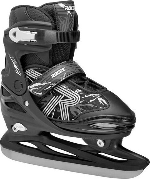 Łyżwy Roces Jokey Ice 3.0 Boy czarno-białe 450707 05 26-29