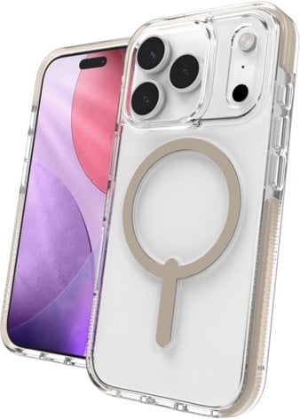 ZAGG Santa Cruz Snap - etui do iPhone 17 Pro kompatybilne z MagSafe (titanium)