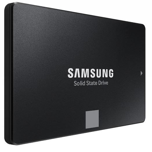 Samsung 870 Evo MZ-77E2T0B 2000 GB 0,3 DWPD 2.5" 63,5mm SATA-3 SSD 256bit AES