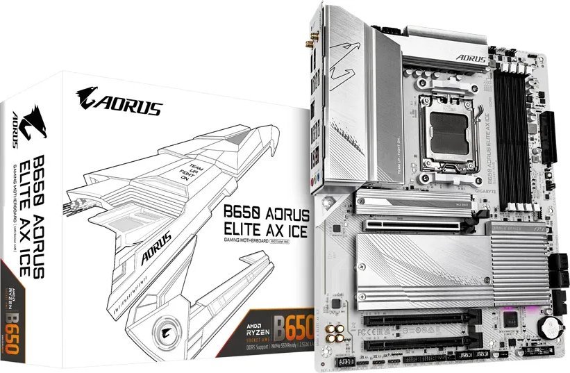 Płyta główna Gigabyte B650 AORUS ELITE AX ICE