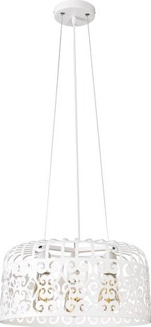 Lampa wisząca Rabalux Vintage lampa sufitowa biała Rabalux Alessandra 2163