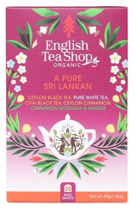 English Tea Shop Zestaw herbat A Pure Sri Lankan 20 saszetek