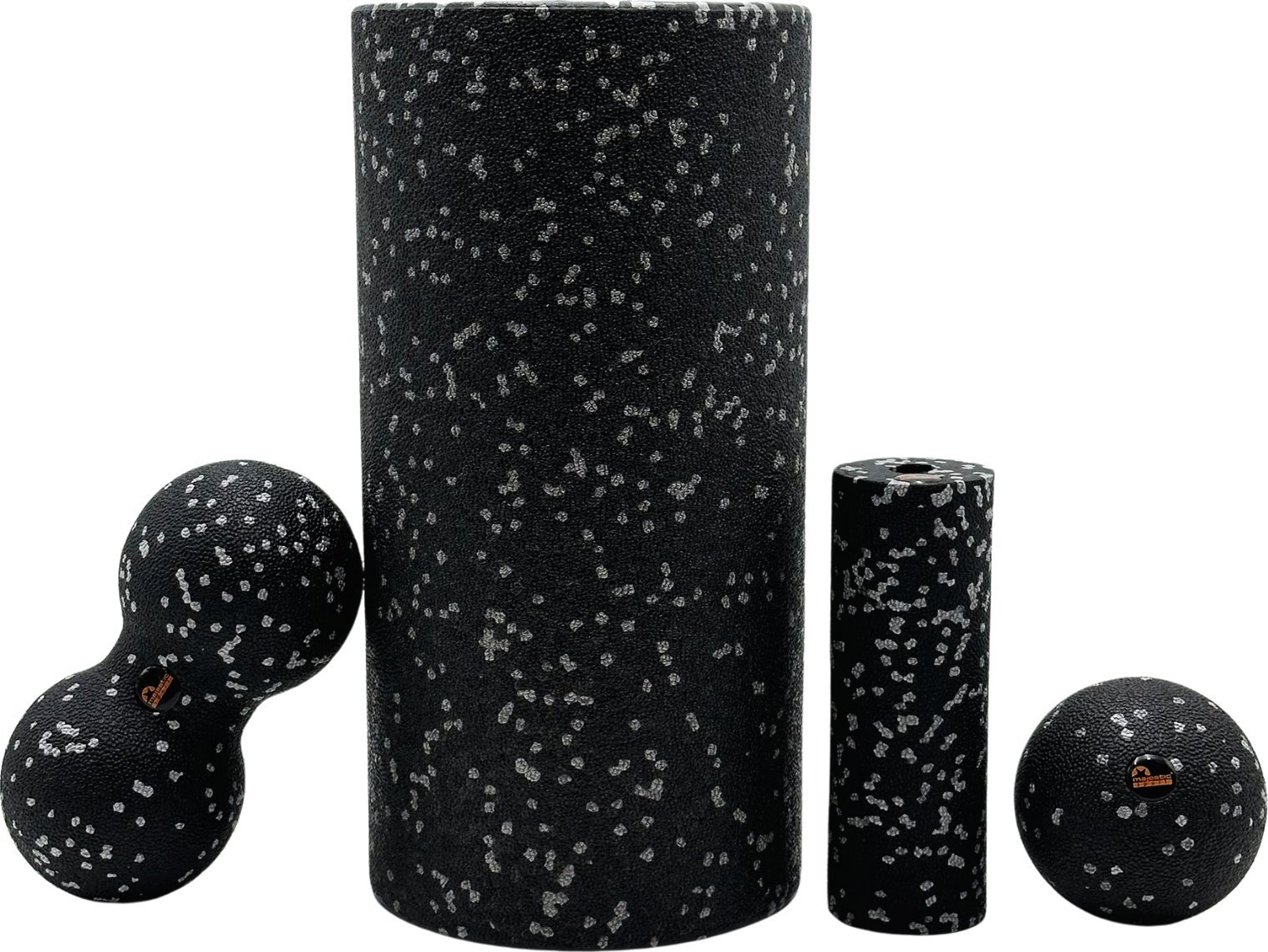 Zestaw do masażu Majestic Sport TENSO 4w1 czarno-szary