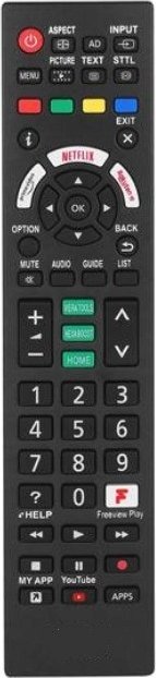 Pilot RTV Voko PILOT PANASONIC NETFLIX RAKUTEN PRIME video