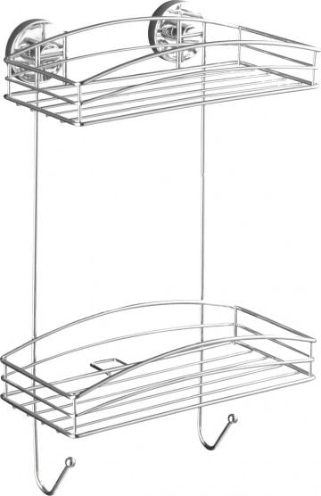 Koszyk prysznicowy Wenko prostokątny chrom (twm_451974)