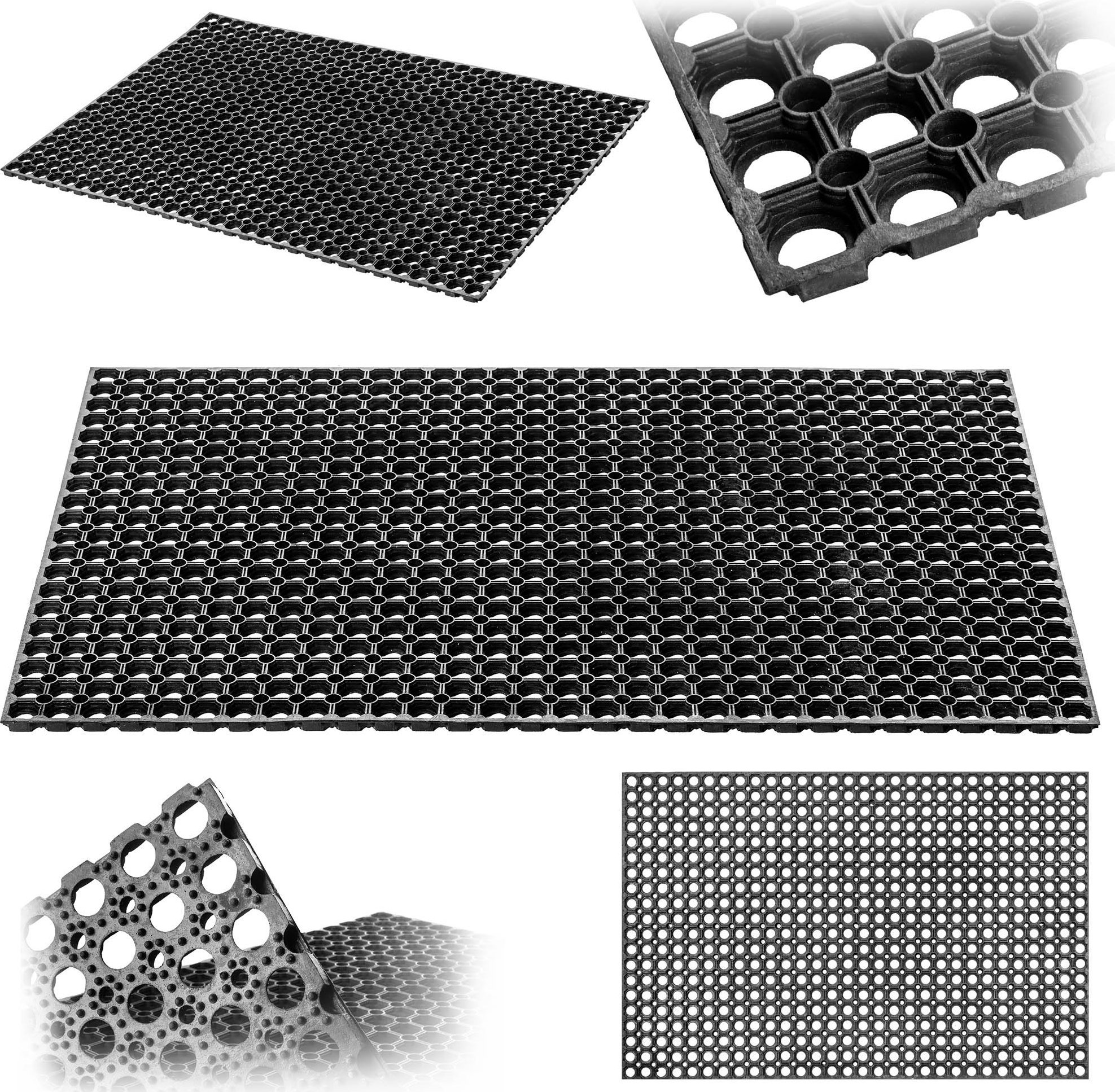 Kadax KADAX Wycieraczka Gumowa Pod Drzwi Zewnętrzna 100x150cm