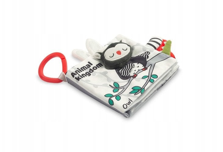 BLACK&WHITE KSIĄŻECZKA MATERIAŁOWA SOWA