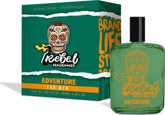 REBEL Adventure For Men EDT spray 100ml