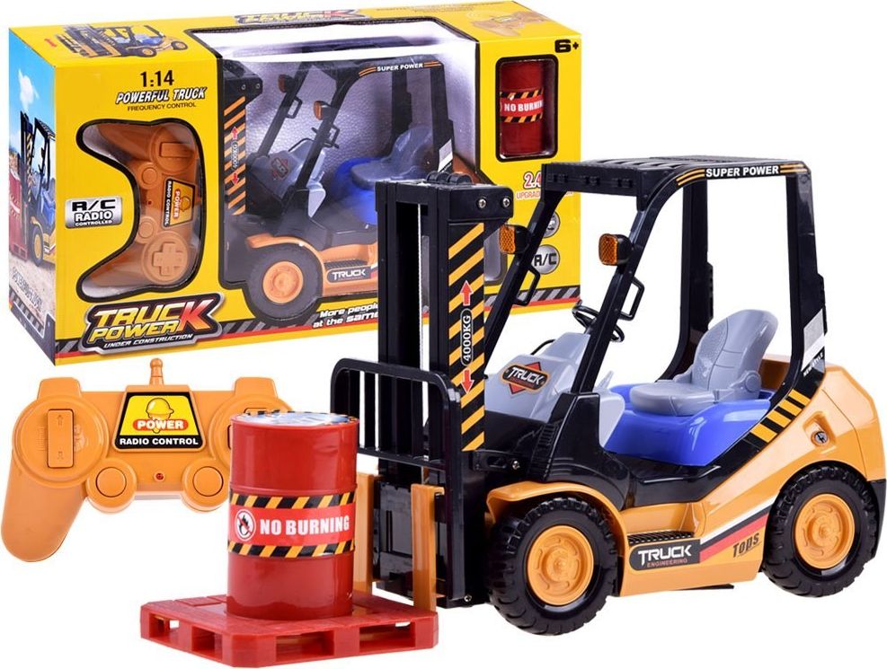 Jokomisiada DUŻY Zdalnie sterowany WÓZEK WIDŁOWY paleta RC0035