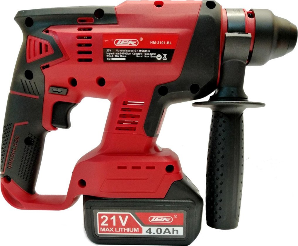 MasterCut MASTERCUT LEK HM-2101-BL MŁOTOWIERTARKA AKUMULATOROWA Z FUNKCJĄ KUCIA SDS 21V LI-ION