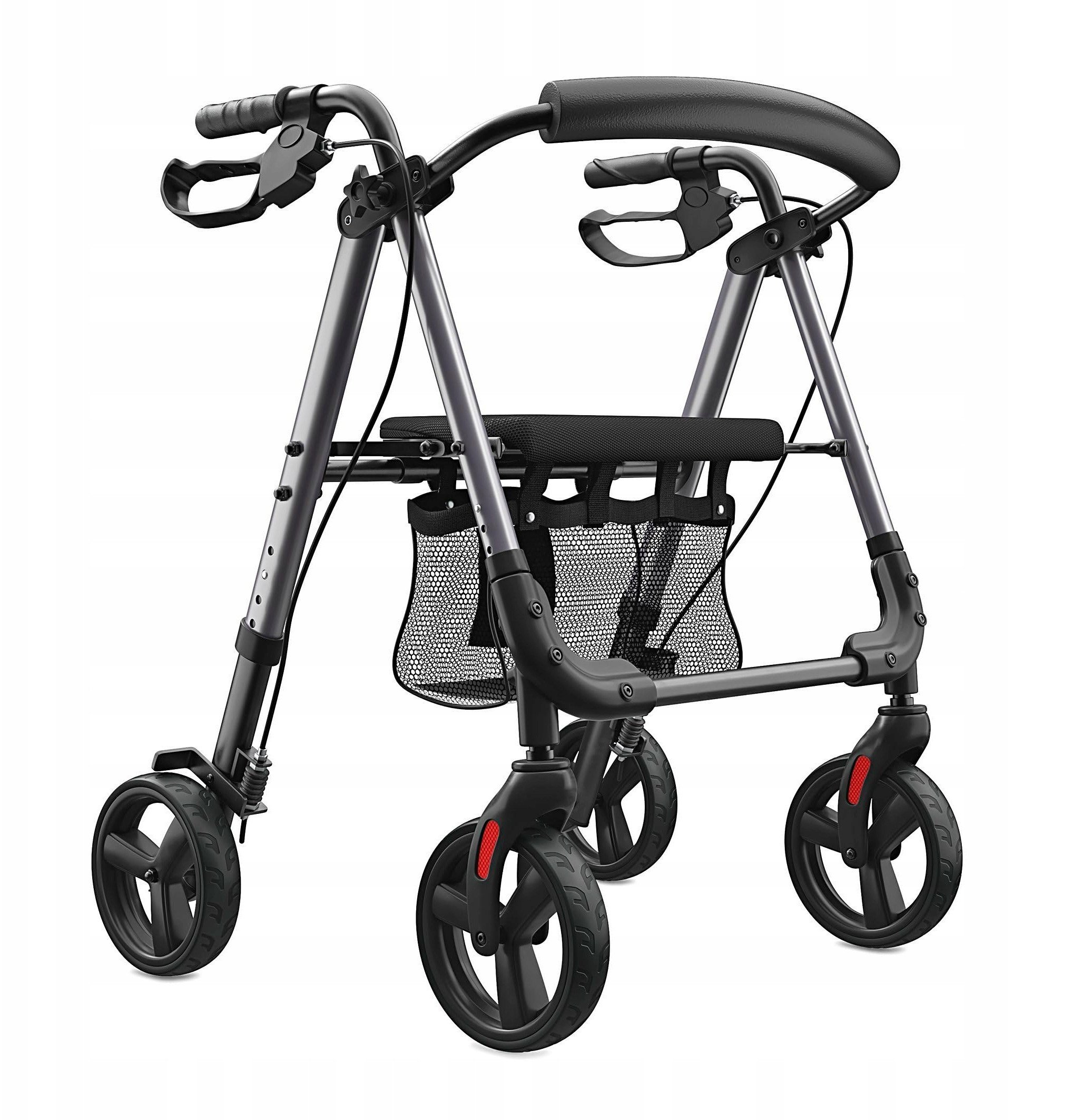 Weinberger Aluminium-Rollator 1-fach faltbar
