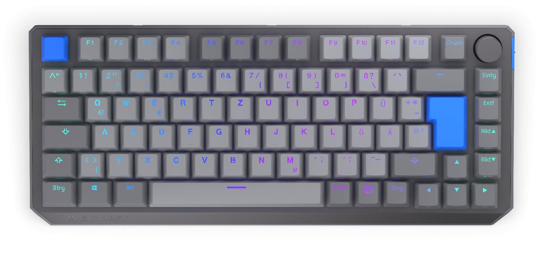 Klawiatura Endorfy Thock V2 75% Wireless ENDORFY Yellow by Gateron (EY5D037)