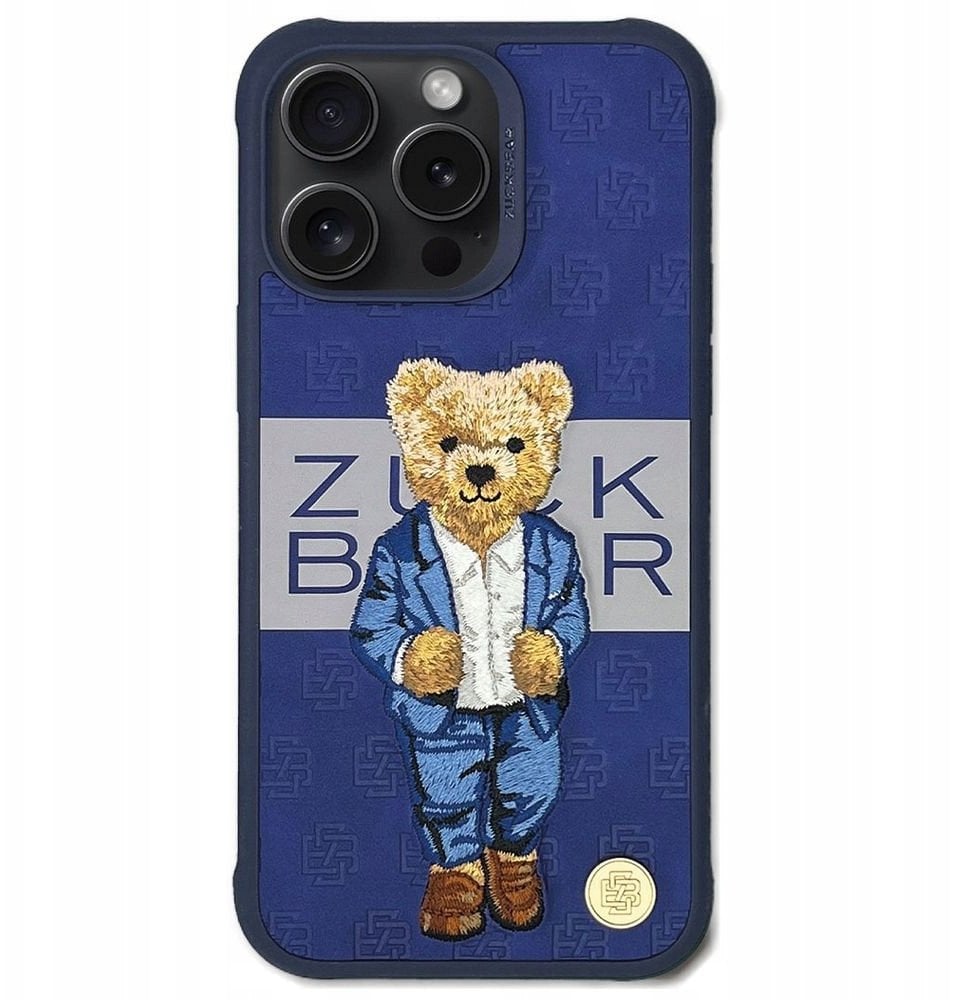 ZUCK BEAR futerał PARIS GENTLEMAN do IPHONE 15 Pro Max suit