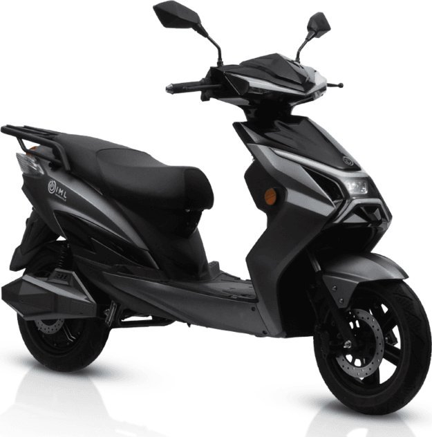 Iamelectric Skuter elektryczny X1 Double Lithium grafitowo-czarny