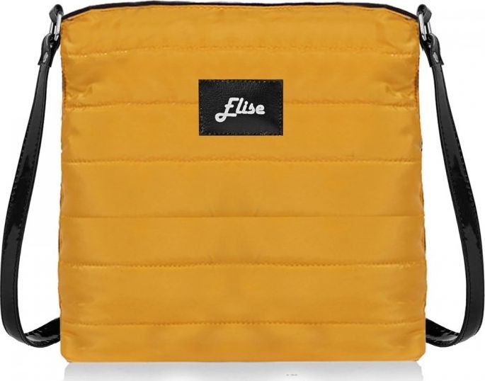 Solome MUSZTARDOWA DAMSKA TOREBKA WOREK SOLOME PIKOWANA