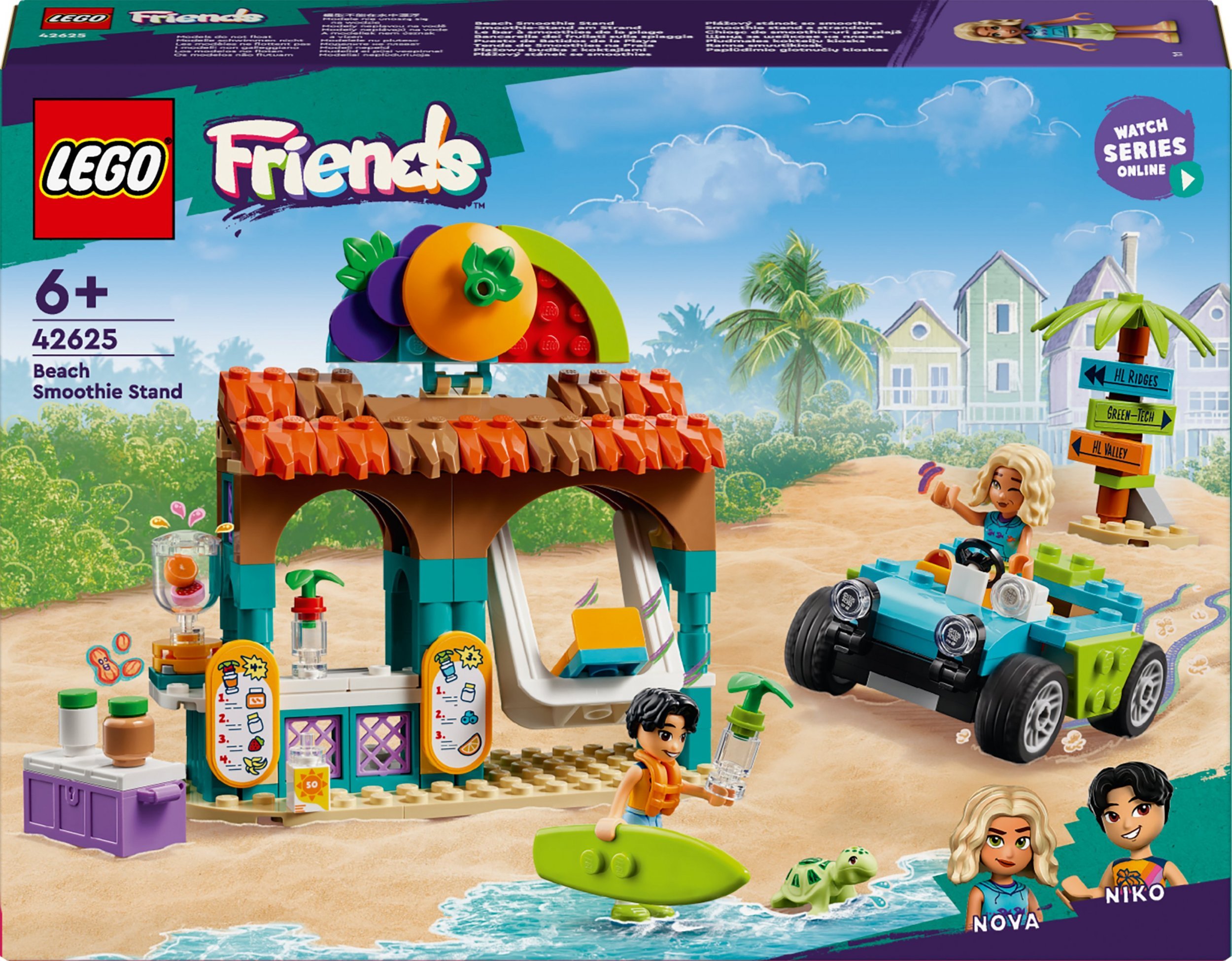 LEGO Friends Plażowa budka z koktajlami (42625)