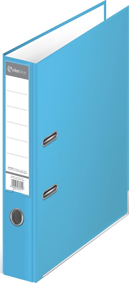 Segregator Interdruk 2-ringowy A4 75mm jasnoniebieski (394103)