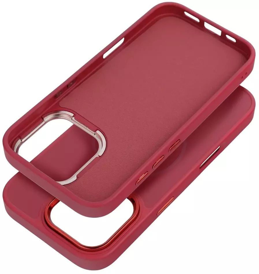 Futerał FRAME MAG COVER kompatybilny z MagSafe do IPHONE 17 PRO magenta
