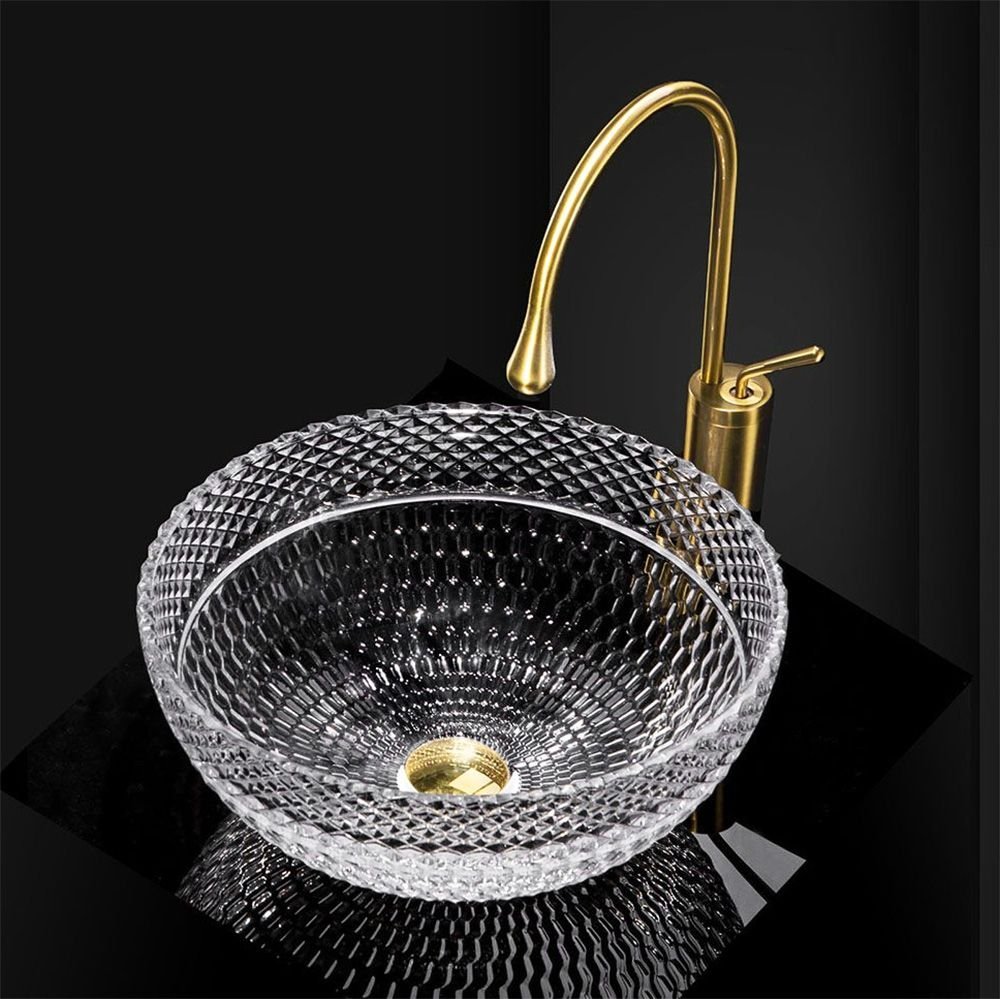 Umywalka nablatowa Rea Sue Transparent