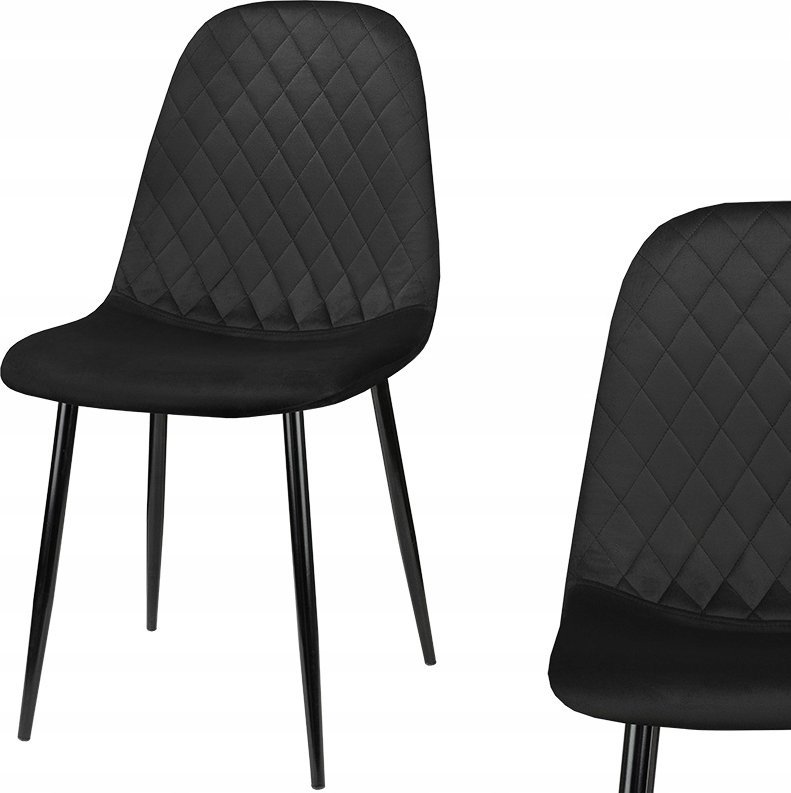 Szchara KRZESŁO TAPICEROWANE WELUROWE DO SALONU