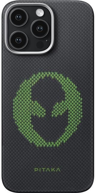 Pitaka x Aries Tactile Woven Case, Alien - iPhone 16 Pro Max