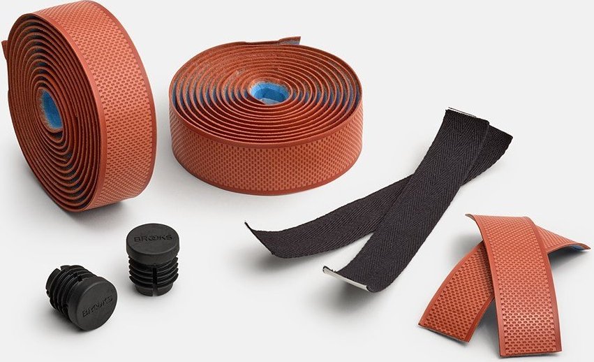 Brooks Owijka BROOKS CAMBIUM RUBBER BAR TAPE, Orange, Grubość 3mm (NEW)