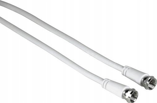 Kabel Hama Hama SAT Connection Cable 3m F-plug/F-plug, white 11898