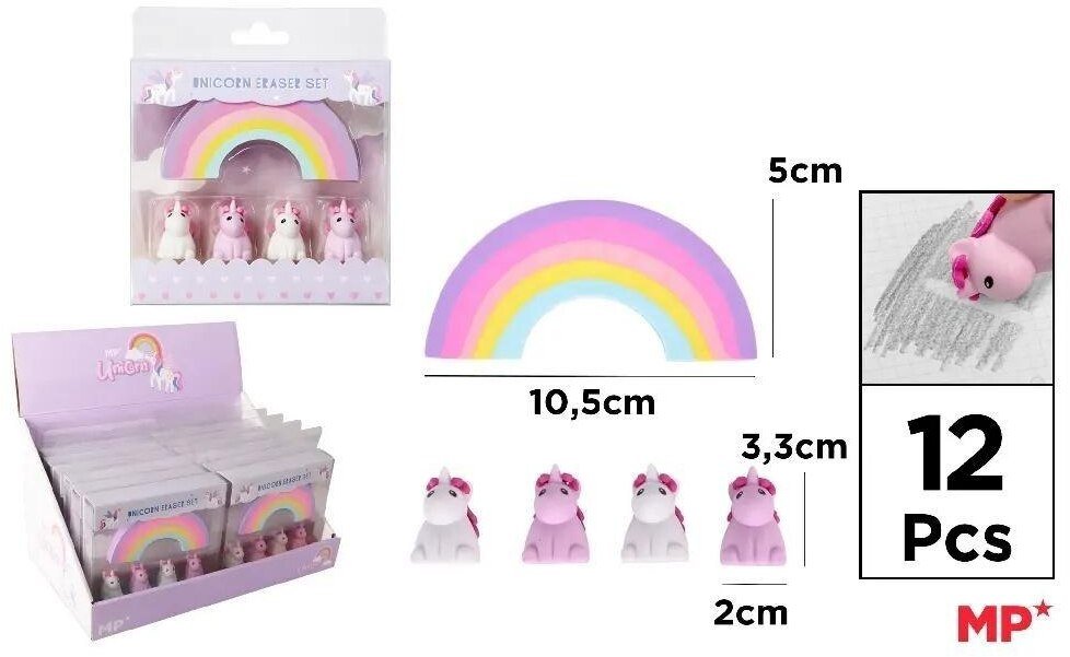 Gumka ścieralna Unicorn