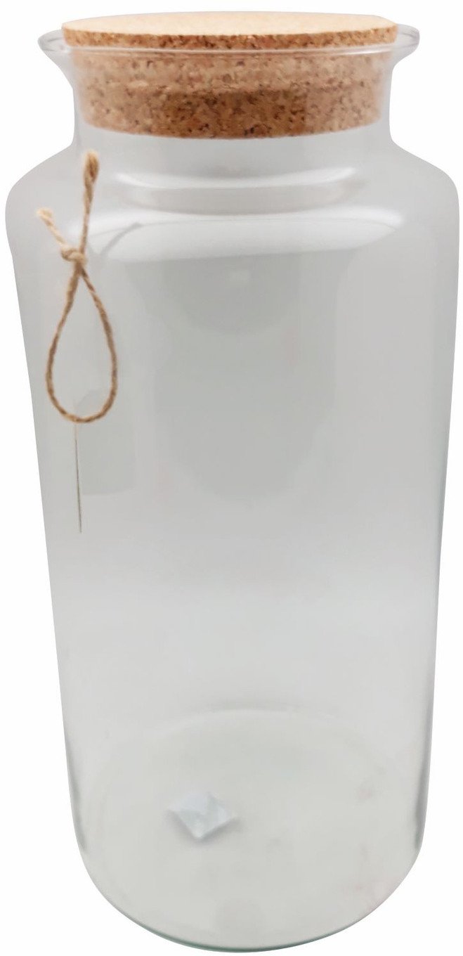 Słój do kompozycji 40cm LAS W SZKLE