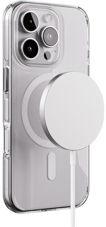 Etui Crong Clear MAG Pro Magsafe - iPhone 16 Pro przezroczyste - Gwarancja bezpieczeństwa. Proste raty. Bezpłatna wysyłka od 170 zł.