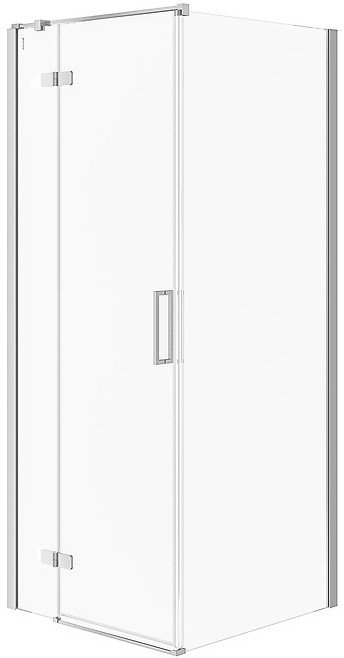 KABINA PRYSZNICOWA NAROŻNA CITY 80X80X195 LEWA SZKŁO TRANSPARENTNE