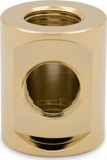 EK Water Blocks Quantum Torque T- Splitter 3x G1/4 cal IG - gold