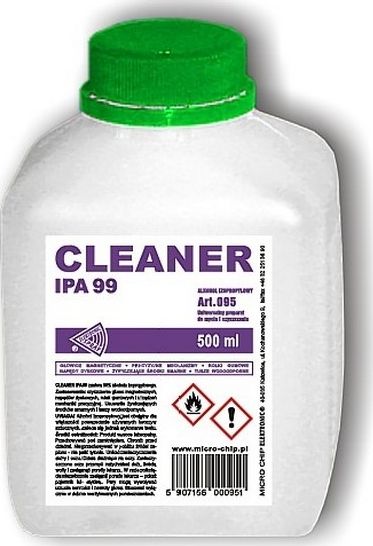 Micro Chip Płyn IPA 99 do czyszczenia drukarek 500 ml (CHE1661)