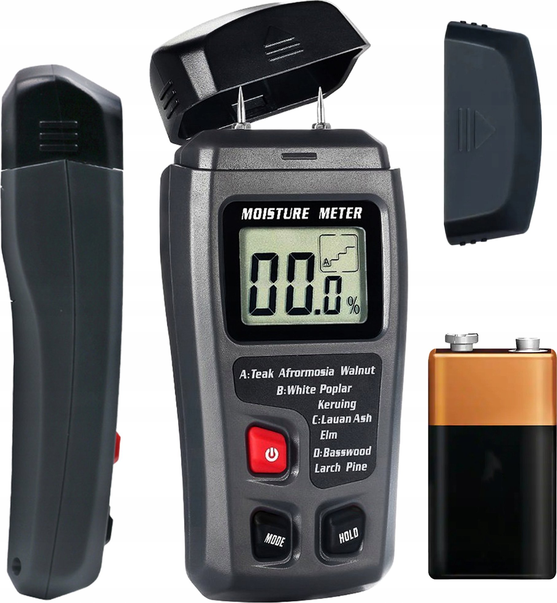 MIERNIK POZIOMU WILGOTNOŚCI DREWNA GM611