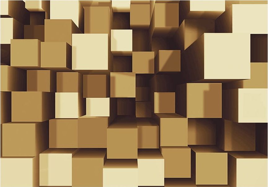 DecoNest Fototapeta - Geometryczna harmonia - 150X105