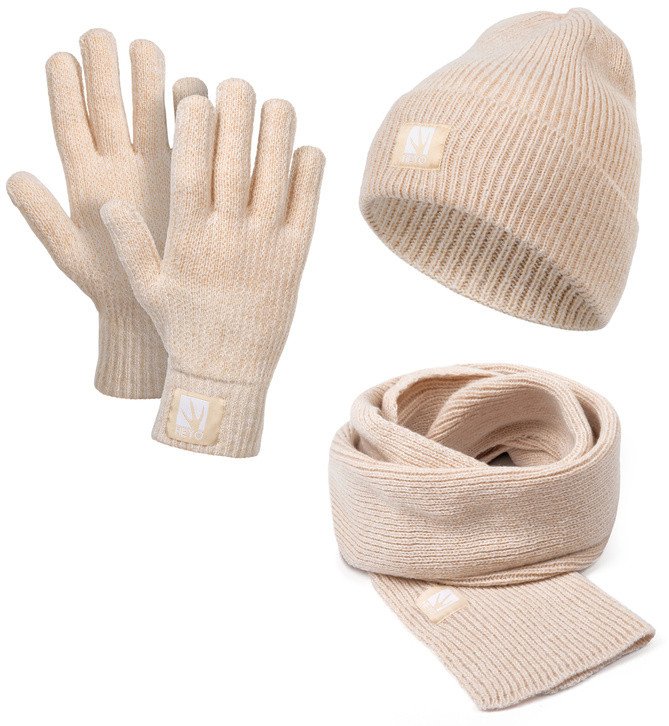 HEYO Damski zestaw zimowy czapka szal rękawiczki HZ0016