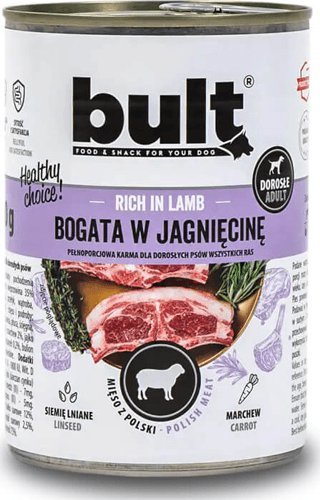 BULT BULT KARMA D/PSA BOGATA W JAGNIECINE PUSZKA 800G