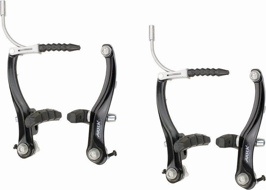 Xingtai City Szczęka hamulca V-brake TRX aluminium czarna Uniwersalny