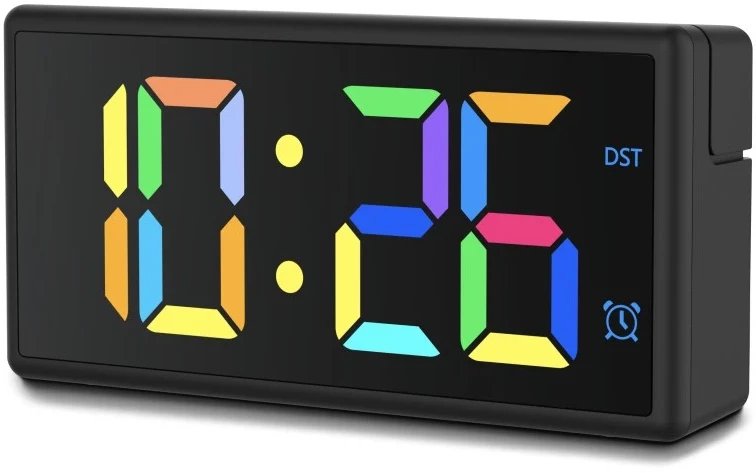 Hama Ibiza Cyfrowy budzik Czarny, Szary