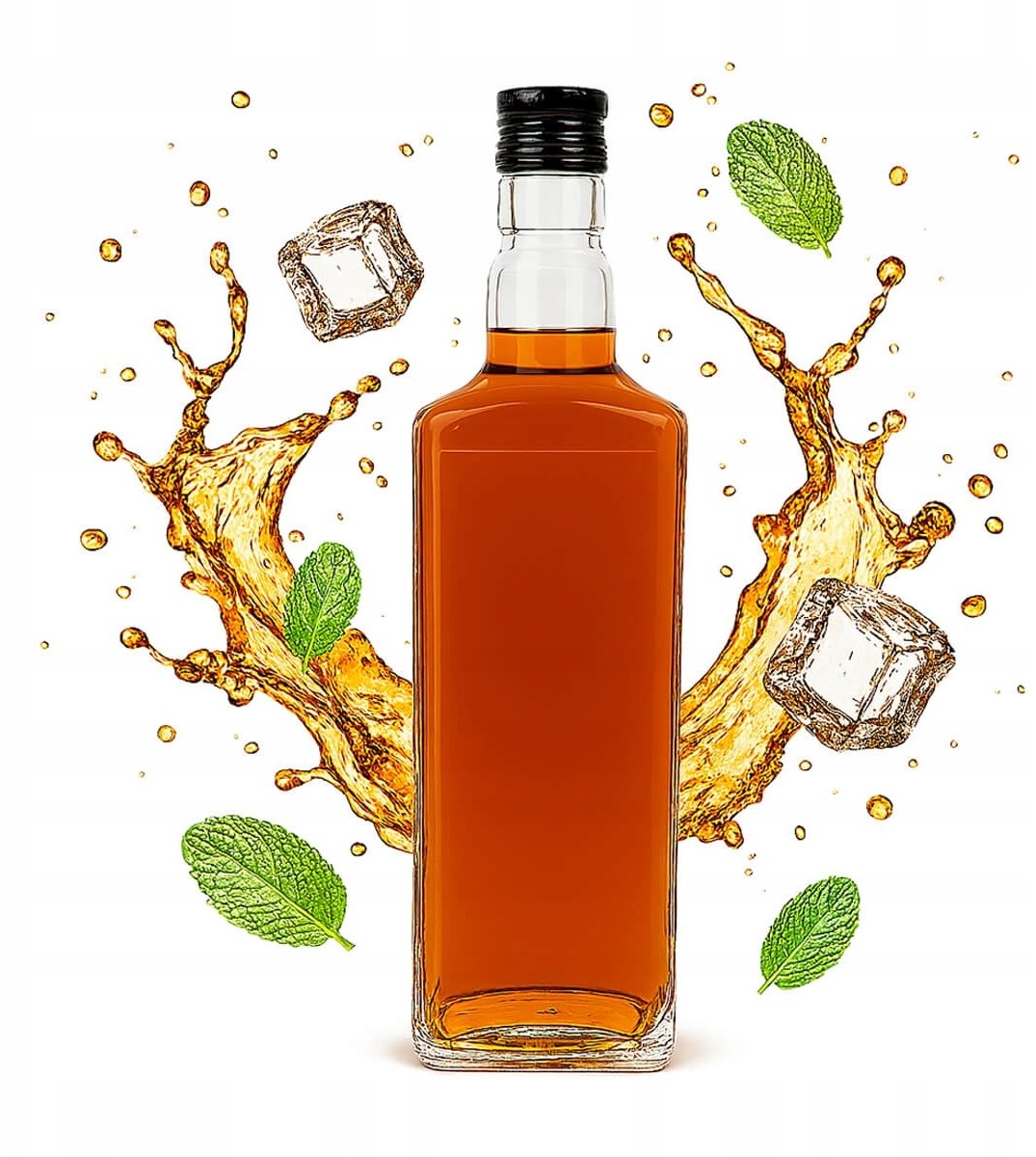 Bimberek Butelka WHISKY 500ml na Likier Whisky Wino Nalewki Pojemnik Szklany